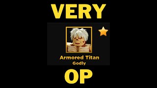 [codes in desc] ARMORED TITAN IS OP (Ultimate Tower Defense)