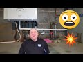 Dangerous Gas Boiler - Plumbers Videos Boilers and Cookers