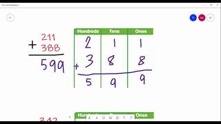 10-3 Add Using Mental Math/10-4 Add Using Partial Sums: Addition and Subtraction of Numbers to 1000