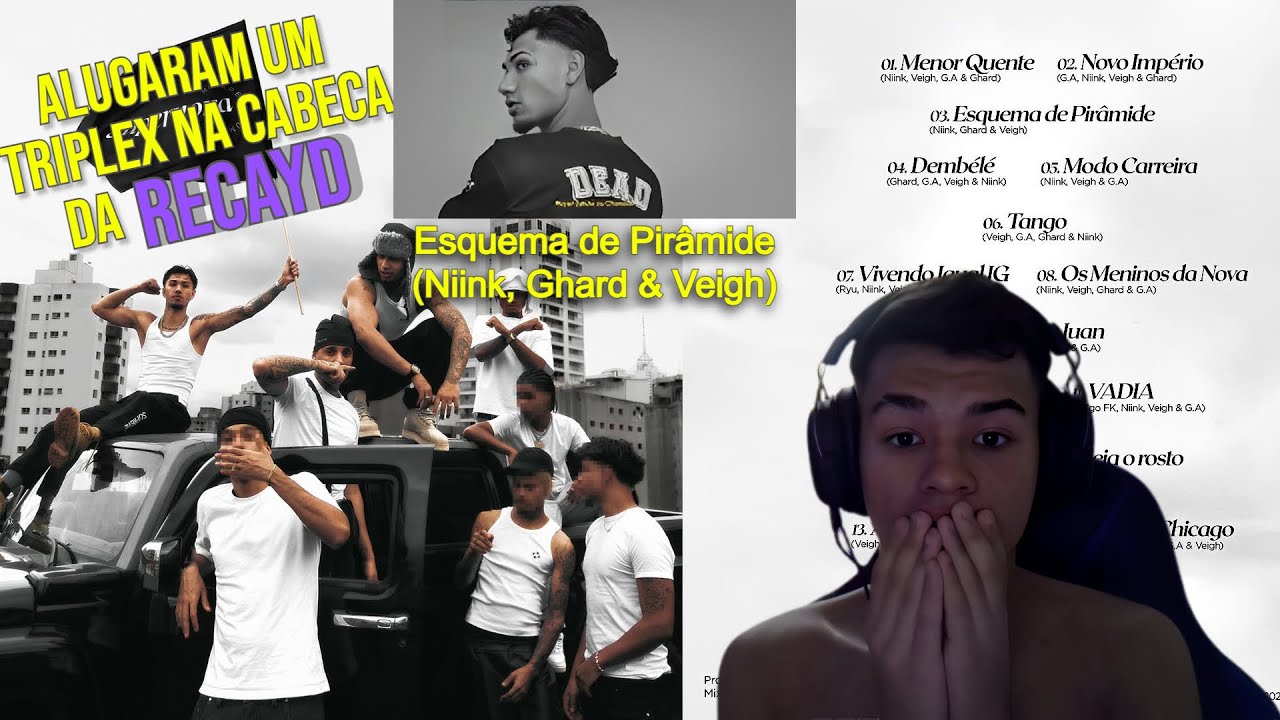 reagindo ao ALBUM MIXTAPE SUPERNOVA VOL.1 (Veigh, G.A, Niink e Ghard)