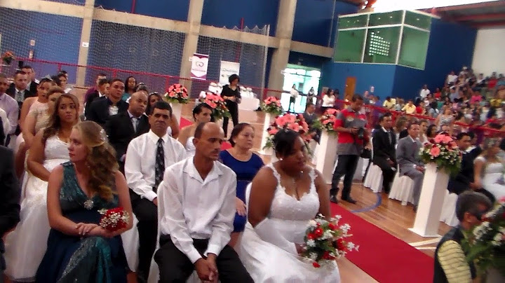 CASAMENTO COMUNITÁRIO 2015 ARTUR NOGUEIRA PARTE 2