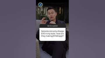 Best Kept Secret for Income 💰 How Notaries are Making $150+/Appt & Charge More Than State Fee