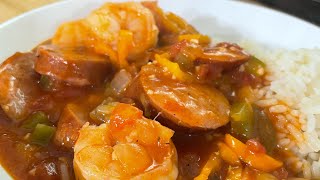 OLD SCHOOL SHRIMP AND SAUSAGE CREOLE/MONDAY MOTIVATIONAL MENU IDEAS