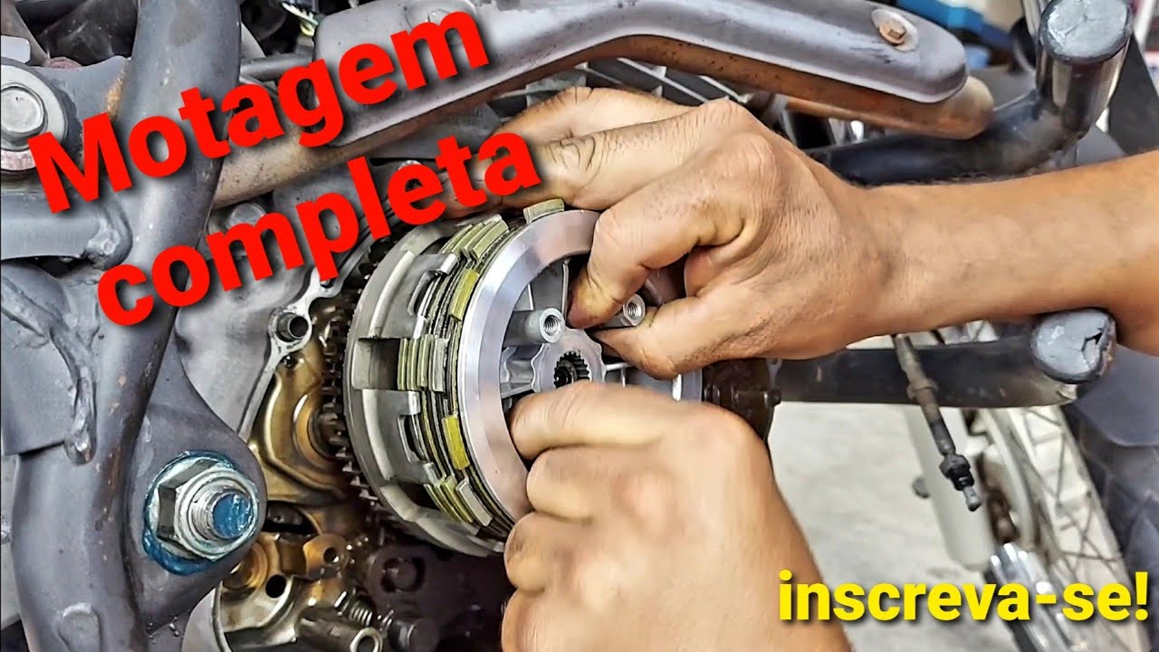 Como trocar disco de embreagem da Bros 150 ou Titan 150. Passo a Passo detalhado.