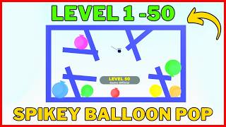 Spikey Balloon Pop Roblox Full Walkthrough (Level 1 - 50) | Spikey Balloon Pop Guide screenshot 1