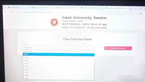Jiwaji University ke Result Kaise Check kre