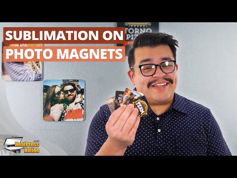 Sublimation On Photo Magnets