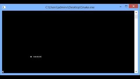 Snake Game in Pascal