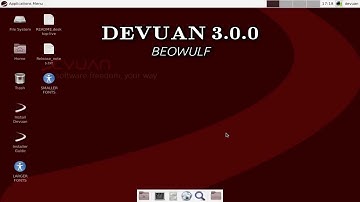 Quick preview of Devuan 3.0.0 Beowulf