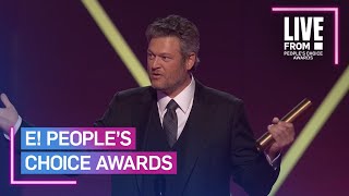 Blake Shelton to Gwen Stefani: "I Love the Sh*t Outta You" | E! People’s Choice Awards