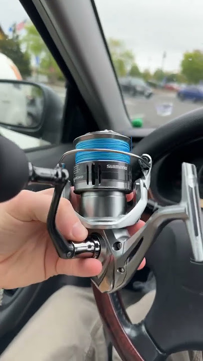 Can’t wait to use my new Shimano Nasci C5000XG🤩thoughts on it? #fishing #fishingtips #ctfishing