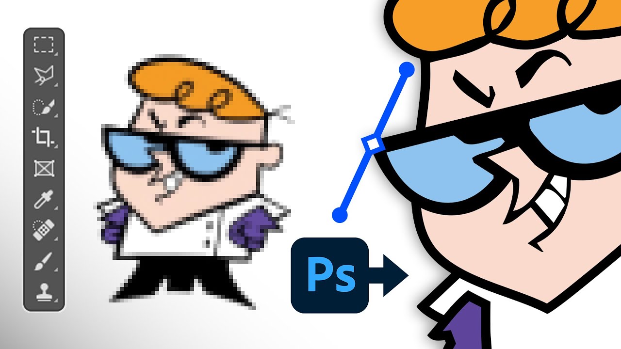 Vectorizar en photoshop