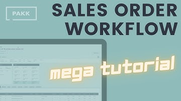 Sales Order Workflow Video Tutorial