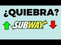 SUBWAY A LA QUIEBRA? - cómo un hombre dejó la empresa en el desastre