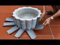 DIY Unique Cement Pots #2: Using PVC Pipe for Mold | Very Simple and cheap!