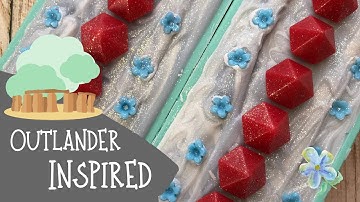Making Of Through The Stone Circle Cold Process Soap Outlander Inspired  | GYPSYFAE CREATIONS