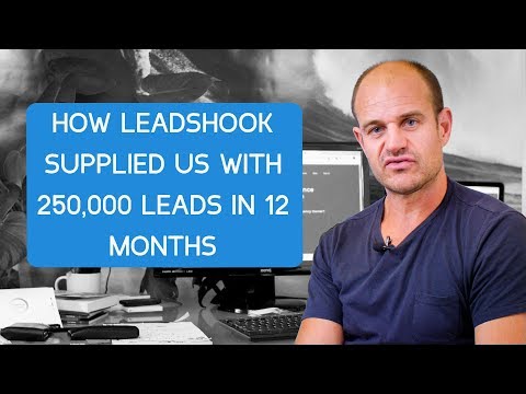HOW LEADSHOOK SUPPLIED US WITH 250,000 LEADS IN 12 MONTHS