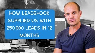 HOW LEADSHOOK SUPPLIED US WITH 250,000 LEADS IN 12 MONTHS