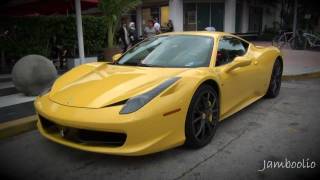 Jamboolio spots a gorgeous ferrari 458 italia in the streets of miami
beach. location: south beach miami, fl usa watch high definition
(1080p hd). please ...