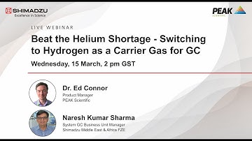 Beat the Helium Shortage - Switching to Hydrogen as a Carrier Gas for GC