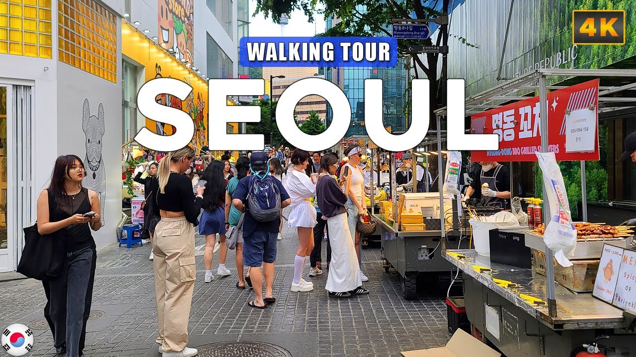 ⁣Seoul KOREA - Myeongdong Shopping Street 2023 [Travel Vlog]