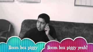 BOOM BOX PIGGY W.P Secret santa reveal