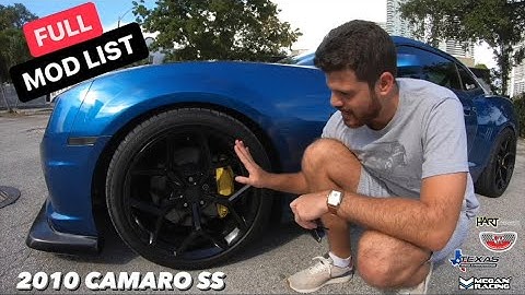 FULL MOD LIST OF MY 5TH GEN CAMARO SS | AFFORDABLE MODS FOR 5TH GEN CAMARO SS & RS