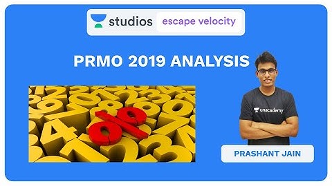 PRMO 2019 Analysis | Answer Key | Expected Cutoff | Prashant Jain