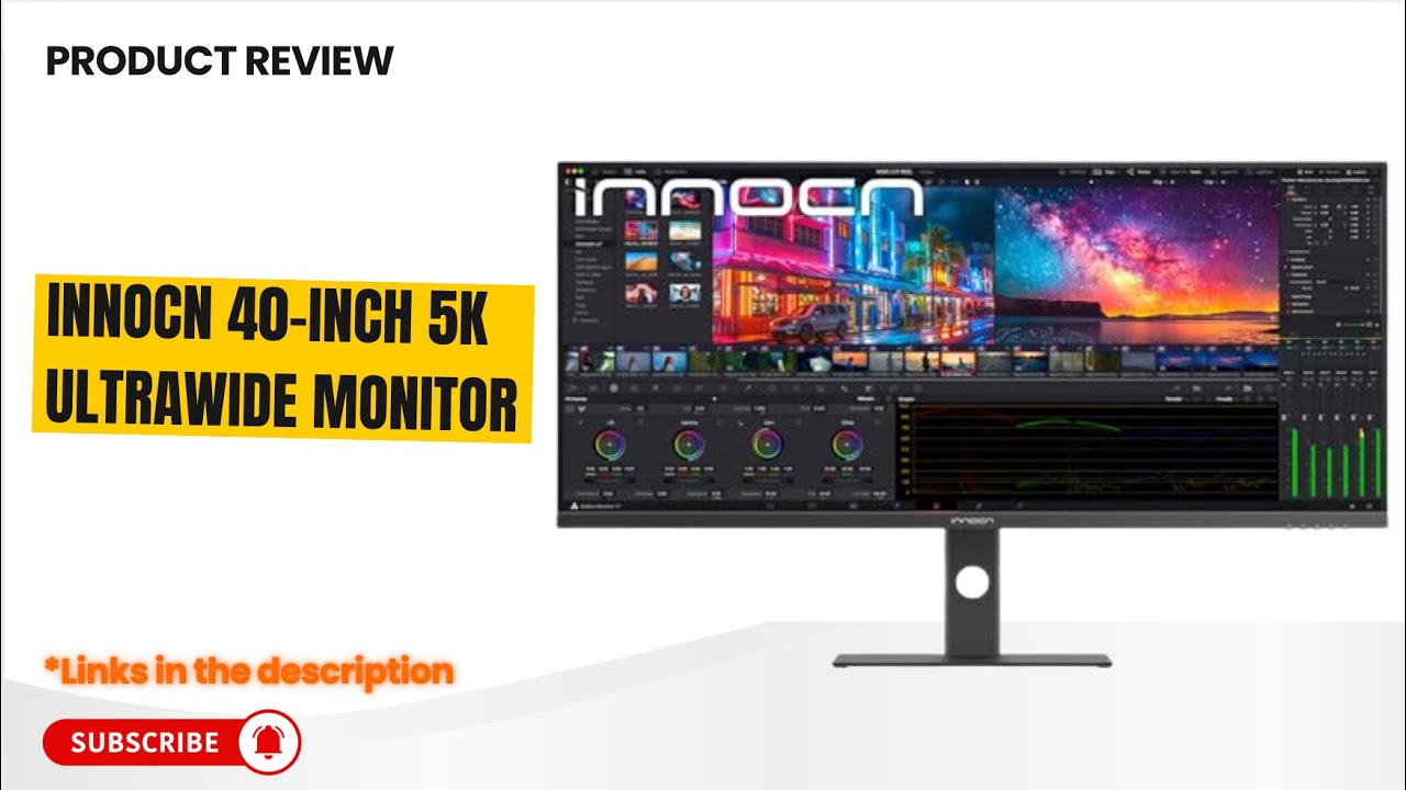 INNOCN 40 Inch 5K Ultrawide Monitor Review – 5120x2160, 21:9