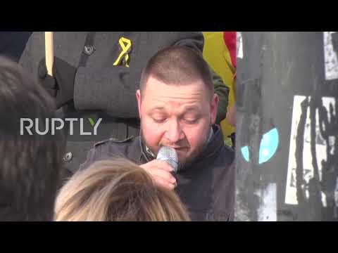 Germany: Far-right NPD rally met with counter-protest on 75th anniv. of Dresden bombings
