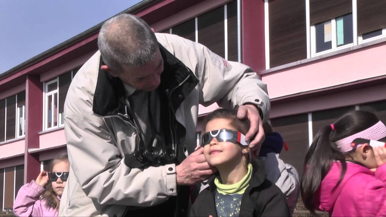 L' Eclipse vu depuis l' Alsace