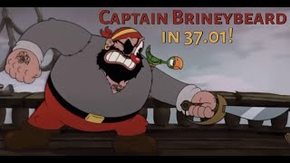 Cuphead - Captain Brineybeard in 37.01s - Version 1.1.5 - Lobber/Spread Route