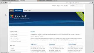 How to install a webserver and CMS
