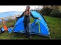 Night Cat Hydraulic-like Pop Up Camping Tent - Review & Tutorial
