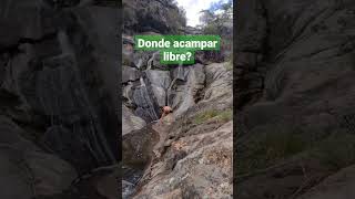 🏕️Dónde acampar libre? #shorts #freecamping  #córdoba