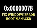 How to Fix 0x0000007B Windows failed to start | Как исправить ошибку 0x0000007B