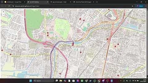 Hasil simulasi GPS matkul komputasi dasar oleh Raihan Mochtaril S. mahasiswa fakultas VOKASI UNESA