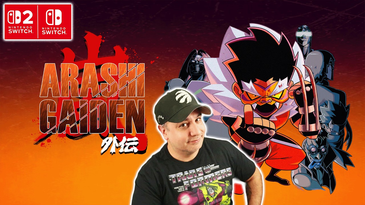 ARASHI GAIDEN on Nintendo Switch / Switch 2 LIVE First Impressions