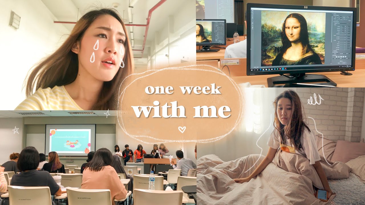 One Week With Me ตามติดชีวิตปี 4 เรียนหนักมากมั้ย วุ่นวายขนาดไหน😫l Peanut Butter