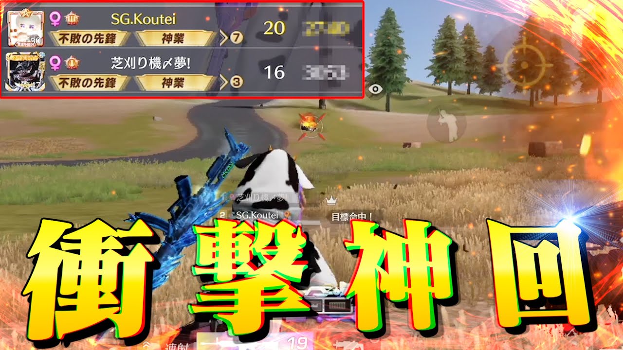 【無双】ストック野郎〆夢幻に煽られたからガチキャリーしてやったww【荒野行動】