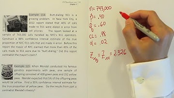 How to construct a confidence interval for the proportion, example 114