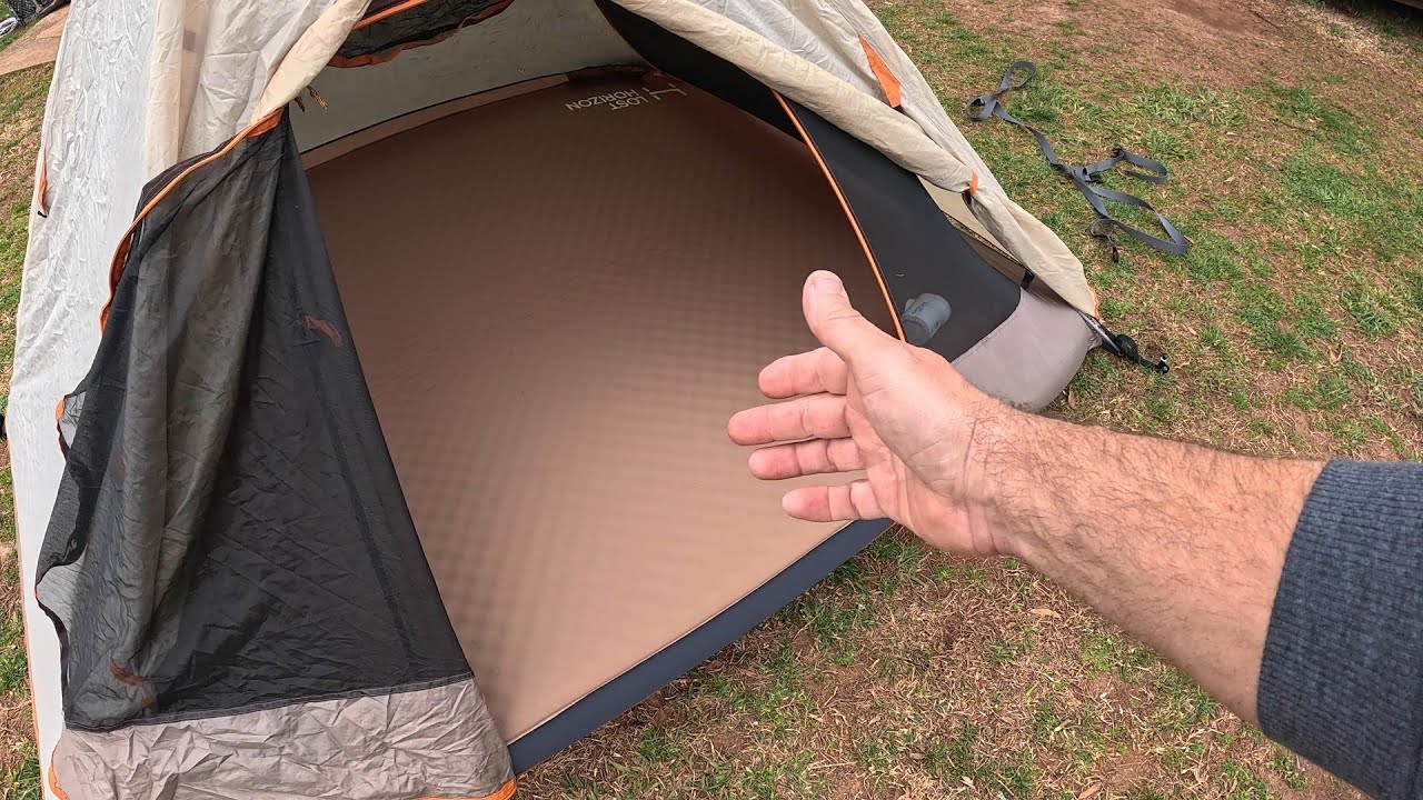 Materasso Da Campeggio Autogonfiante LOSTHORIZON RAV4 – 11,4 Cm Con Schiuma E Pompa Inclusa – Perfetto Per Il Camping