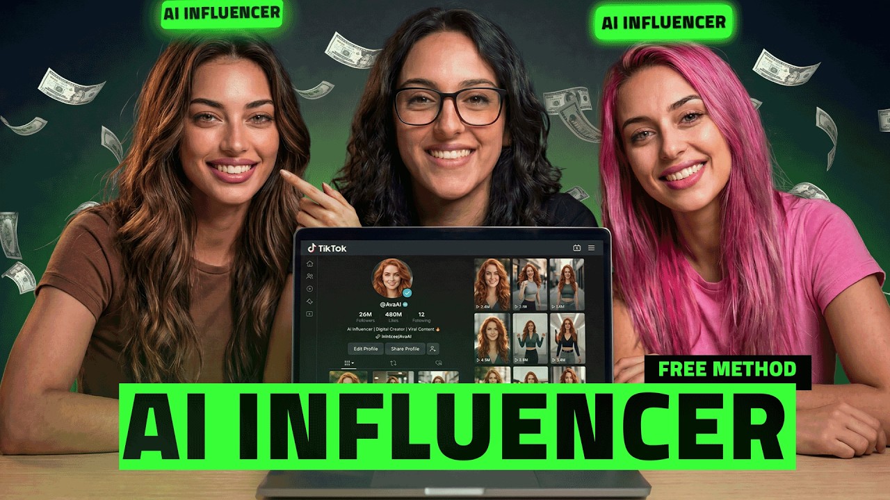الفيديو الوحيد الذي تحتاجه لبناء AI Influencer خطوة بخطوة