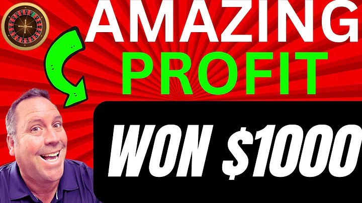 Won $1000 (Amazing New Roulette Strategy)