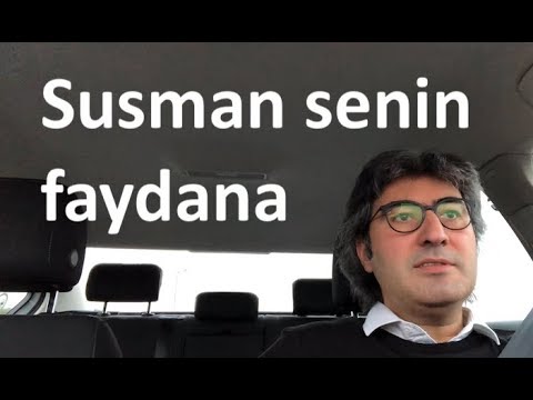 Video: Susmayı öğrenmek Nasıl