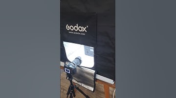 Lightbox product shoot on location #godox #lightbox
