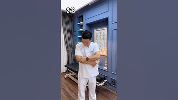 Bài tập giúp phục hồi khả năng vận động của khuỷu tay. #vungocson #drson #shorts