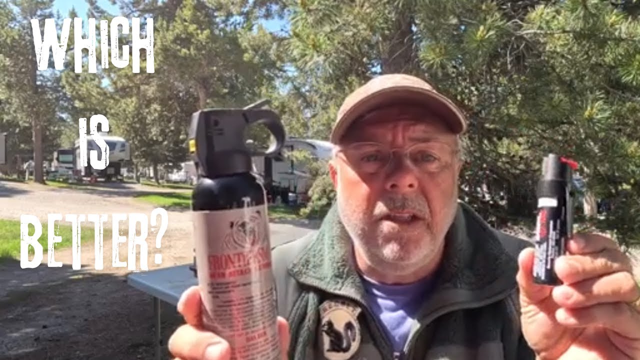 Shtf Rv PERSONAL DEFENSE: Bear Spray vs Self Defense Pepper Spray #SHTF # ...