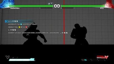 STREET FIGHTER V Zeku Strange visual bug in trial mode!