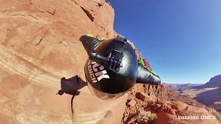 Wingsuit BASE Jump | Paria Canyon | Flake Run Lower Notch